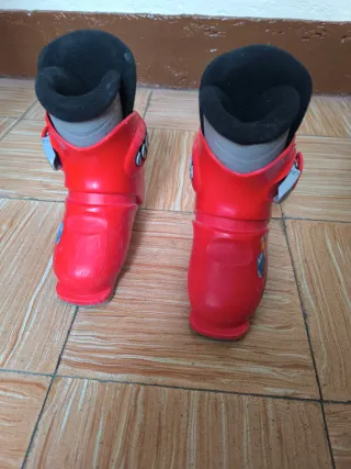 Botas de esquí rojas Rossignol. Talla EU 37