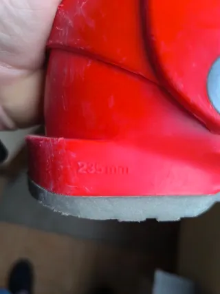 Botas de esquí rojas Rossignol. Talla EU 37