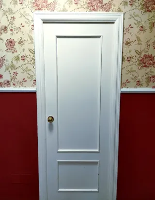 Lote Puertas Lacadas Blanco Clásico. 0,71 por 2'1