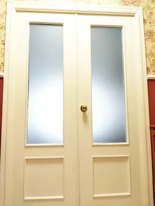 Lote Puertas Lacadas Blanco Clásico. 0,71 por 2'1