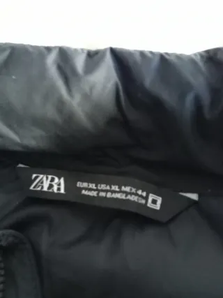 Chaleco acolchado azul