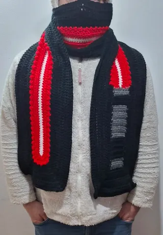 Bufanda Sable Láser Dark Style