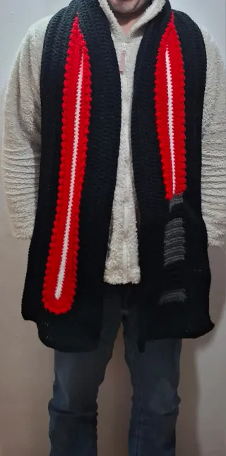 Bufanda Sable Láser Dark Style