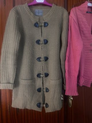 Lote 2 chaquetas lana mujer
