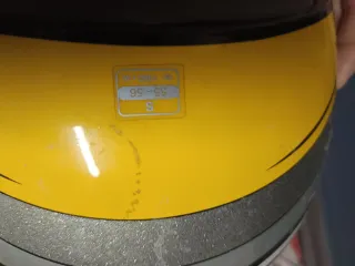 Casco Airoh Motocross Negro Amarillo