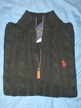 Jersey Polo Ralph Lauren Negro Talla S