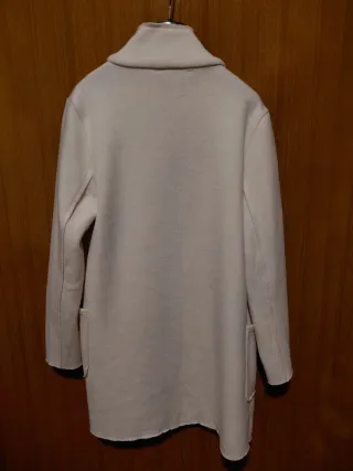 Cardigan aperto panna