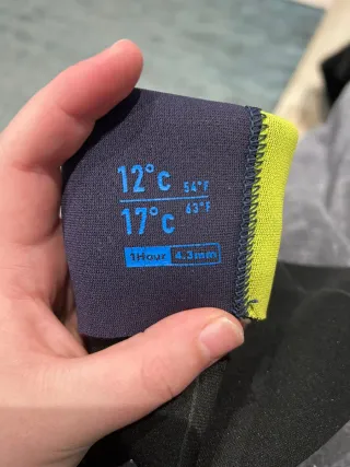 Traje neopreno surf 12 años