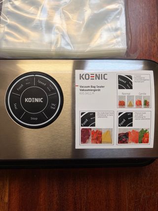 Envasadora al vacío KOENIC KVS 3411 M