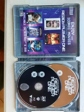 Steelbook Bluray 3D Ready Player One + Bluray 2d