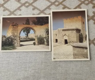 Lote 2 Postales Antiguas Alcazaba Almería