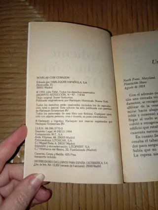 Libro: Ardiente seducción