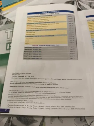 Preparing Trinity Ise III C1 Al