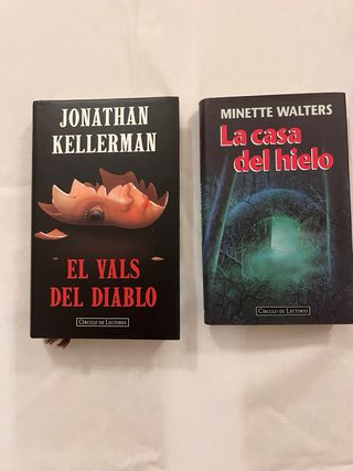 Lote libros novela negra y policiaca