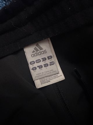 Pantalón chándal Adidas rayas azules T.34 con puño