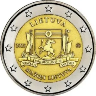 Moneda Lituania 2025 Mazoji