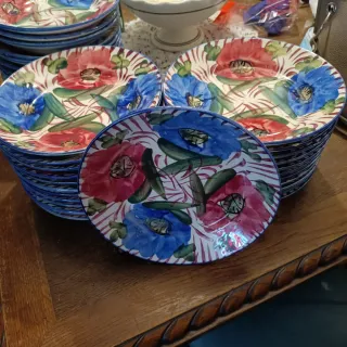 Platos cerámica artesanal