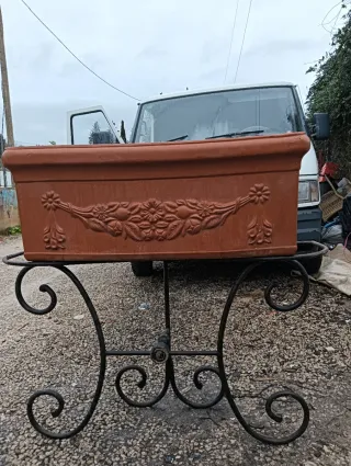 Maceteros de cerámica terracota