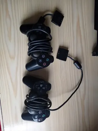 Consola PlayStation 2 Negra + Juego PES 6