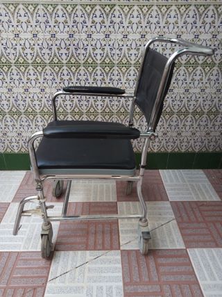Silla de ducha/WC con ruedas