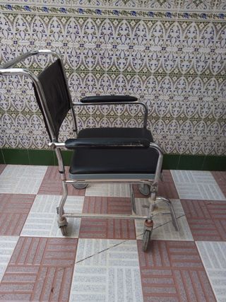 Silla de ducha/WC con ruedas
