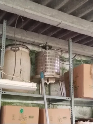 Prensa Uva Vino Acero Inoxidable