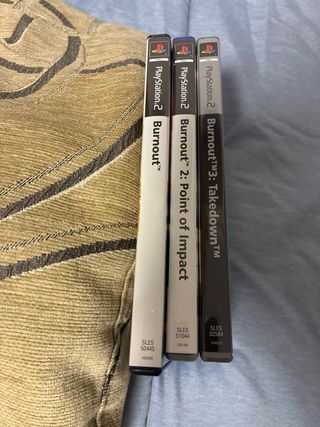 Trilogía Burnout PS2 (PlayStation 2)