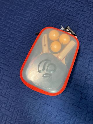 Set Ping Pong Artengo: Red, 2 Palas y Funda