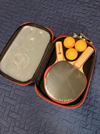 Set Ping Pong Artengo: Red, 2 Palas y Funda