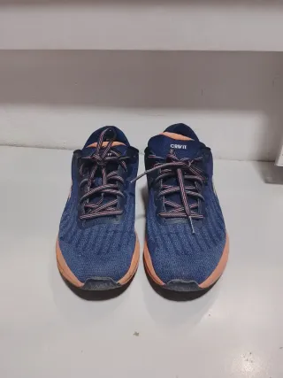 Deportivas Crivit Mujer Azul/Naranja