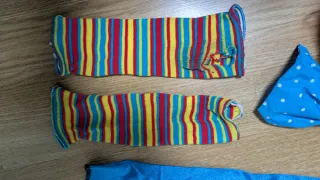 Disfraz payaso niño estrellas