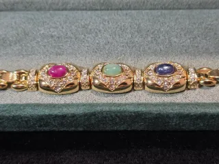 Pulsera Essence de París Oro Multicolor