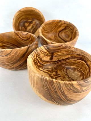 Cuenco Madera Olivo Decoración/Comida