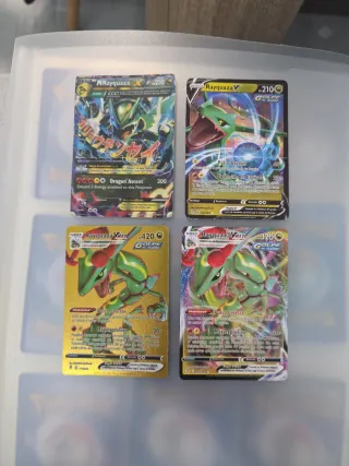 Cartas 4 Pokémon Rayquaza (2015-2022)