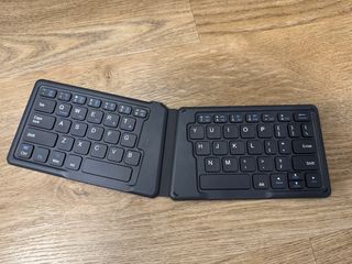 Teclado Plegable Ergonómico Negro