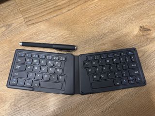 Teclado Plegable Ergonómico Negro