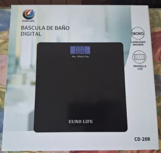 Báscula de Baño Digital Euro Life