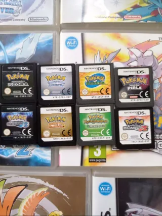 Lote Juegos Nintendo DS Pokémon originales