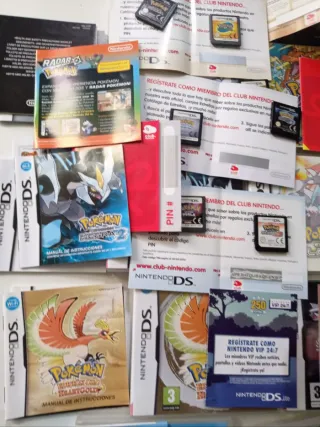 Lote Juegos Nintendo DS Pokémon originales