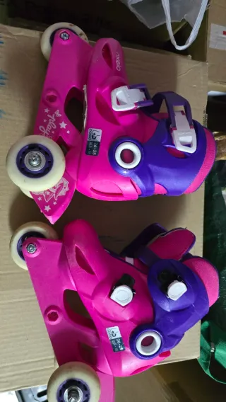 Patines 3 Ruedas Talla 26-28 Niña