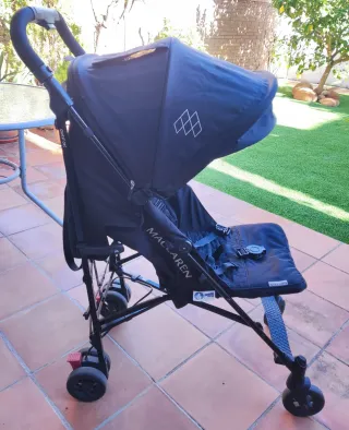 Silla de paseo Maclaren negra
