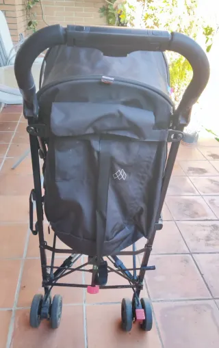 Silla de paseo Maclaren negra