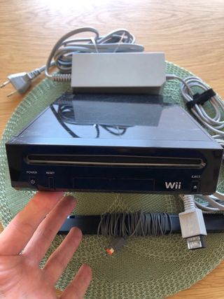 Consola Nintendo Wii Negra Family Edition