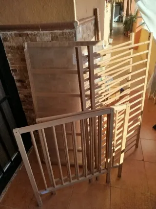 Parque infantil bebé madera