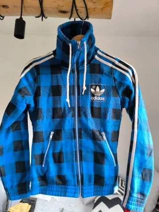 Chaqueta Adidas Originals cuadros Talla XS