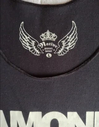 Camiseta de tirantes negra Ramones unisex rock