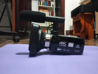 Cámara 4K UltraHD con Visión Nocturna y micro