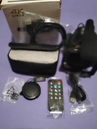 Cámara 4K UltraHD con Visión Nocturna y micro