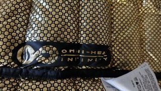 Chaqueta Columbia Omni Heat Infinity Negra Dorada