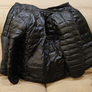 Chaqueta Columbia Omni Heat Infinity Negra Dorada